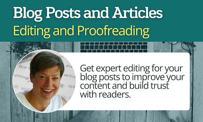 edit and proofread your blog articles