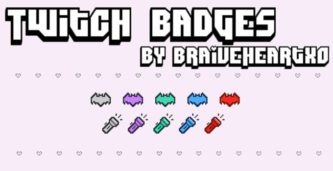 Create Twitch Cheer Badges By Braiveheartx0