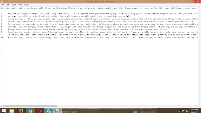 write an article for you on any topic