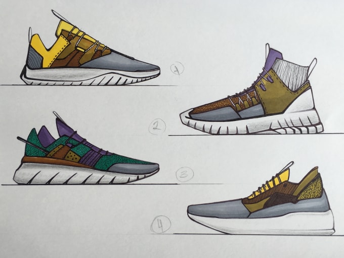 Design a sneaker concepts by Stanislove33 | Fiverr