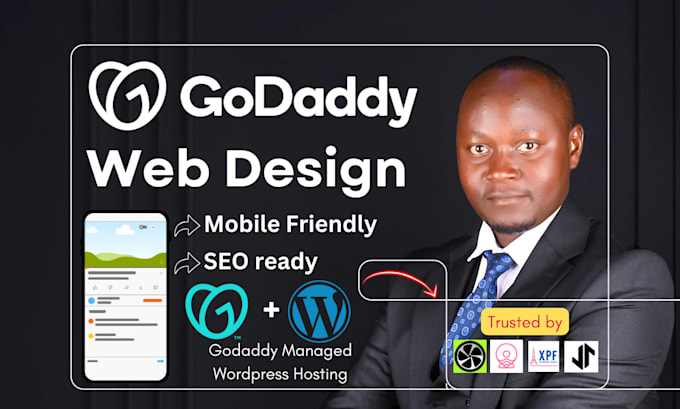 create a professional website with godaddy builder