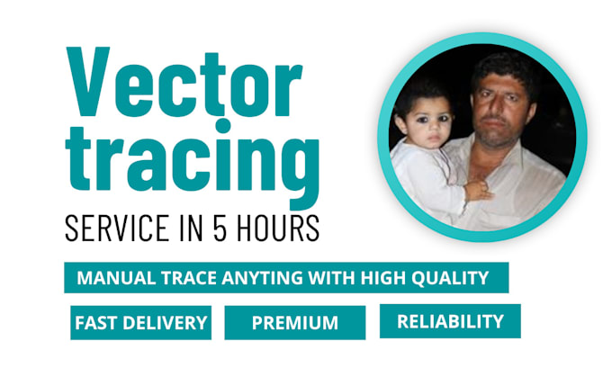 do awesome manual vector tracing, recreate, redraw logo, convert to vector fast