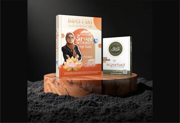 creative islamic book cover design