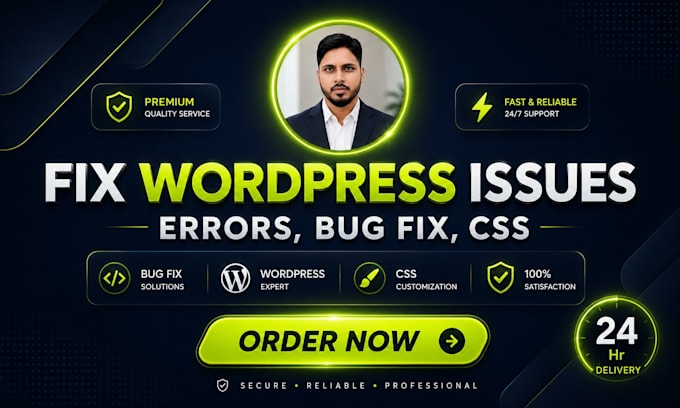 fix wordpress issues, errors, wordpress bug fix, CSS bugs