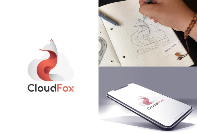 create a very unique 3d hand drawn logo design