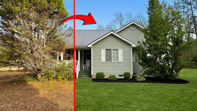 do real estate photo editing,virtual staging,pool, landscape