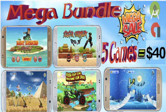 5 Hot Demanding Android Game App Source Templates By Iappstechnology