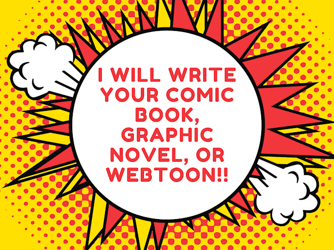 write your comic book, graphic novel, or webtoon script
