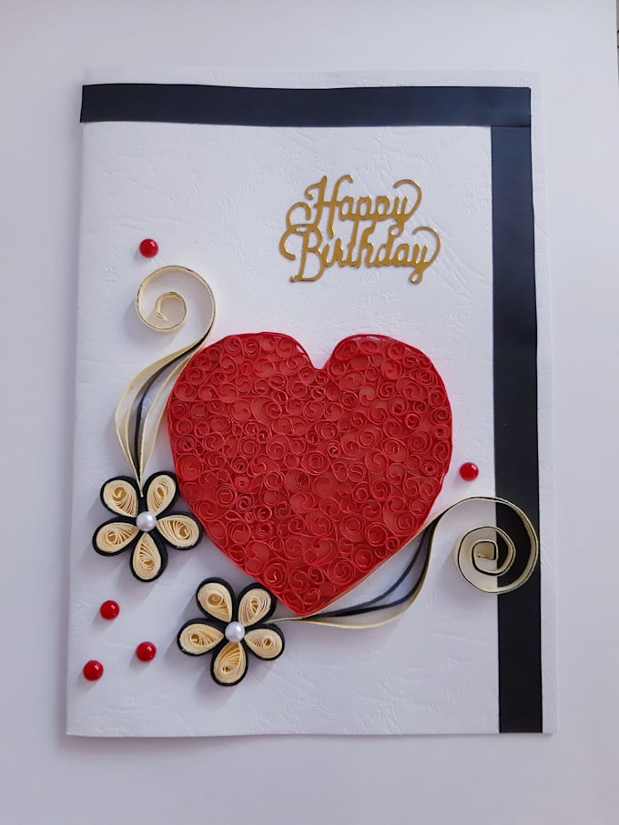 Make Happy Birthday Handmade Greeting Card By Chamod5 Fiverr