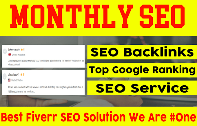do monthly SEO backlinks service for high google ranking