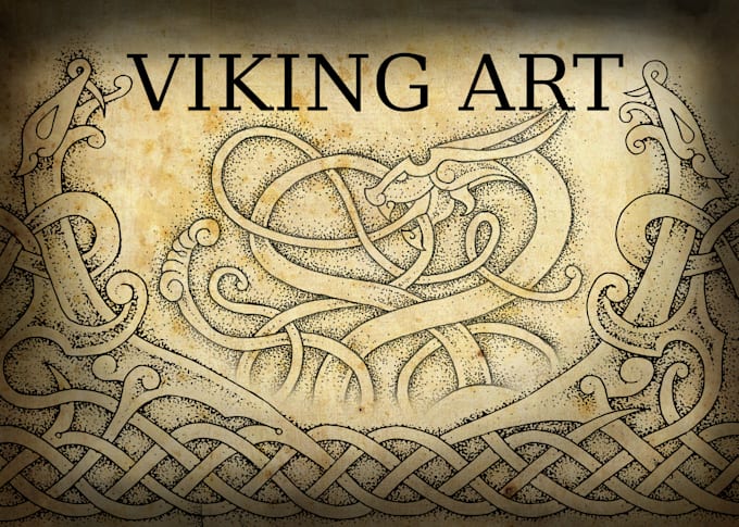 design custom viking tattoo and tshirt art