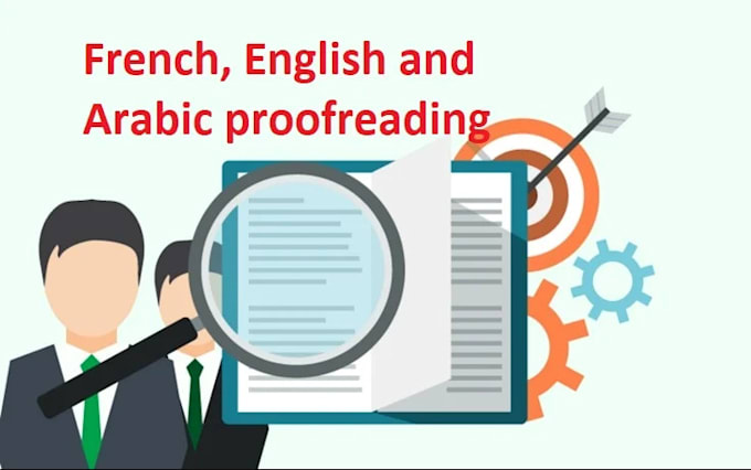 Proofread your document in arabic, english and french by Emirbz | Fiverr