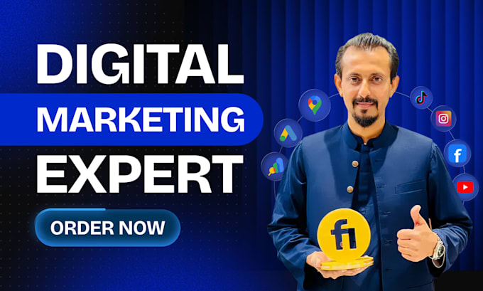 be your digital marketing expert for SEO, paid ads, and social media