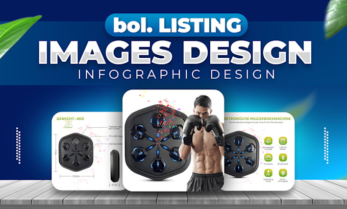 design bol product listing images, bol infographic