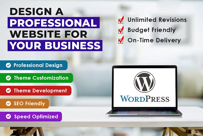 make professional wordpress website