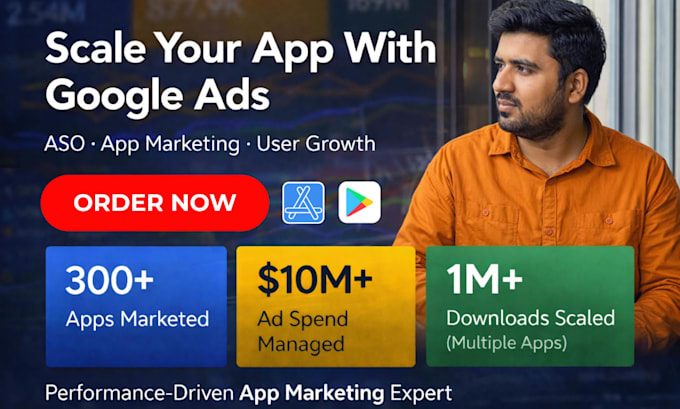 do your mobile app marketing on google ads and aso