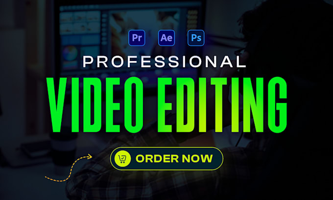 do professional video editing for your any projects