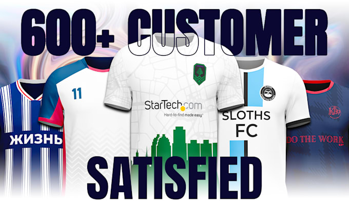 design jersey for esports,soccer, etc in 24 hours