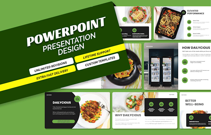 design professional modern powerpoint presentation