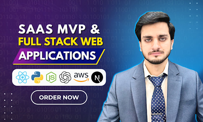 be full stack web developer for ai saas web app development