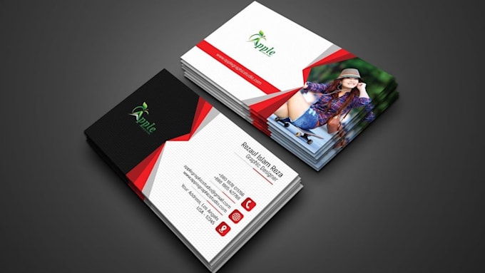do a professional business card designer