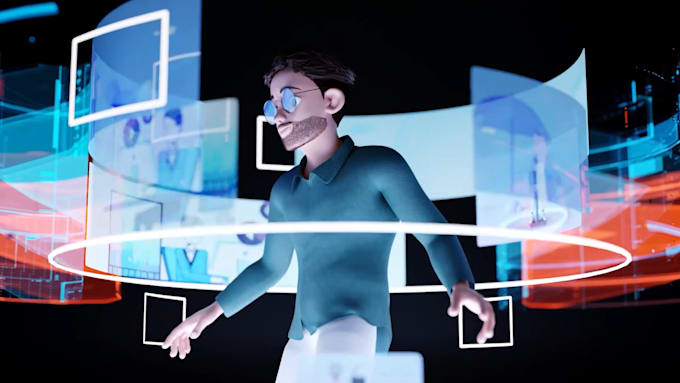 create fully custom 2d explainer video animation