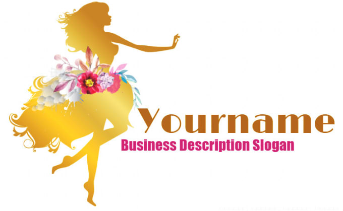 Make Hair Fashion Beauty Salon And Cosmetics Logo By Ronitkhari
