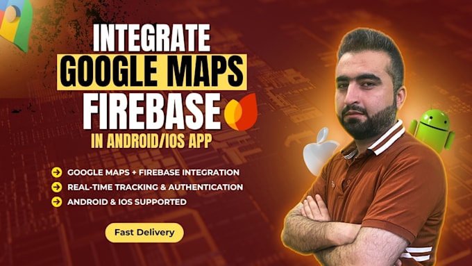 Intégrer google map et la base de données firebase dans une application ...