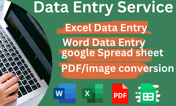 do excel word google spread sheet data entry