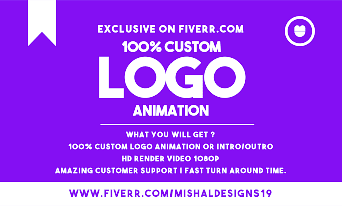 make a custom intro and logo animation