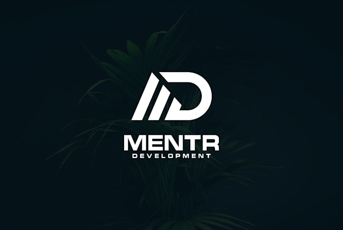 do monogram initials lettering logo design