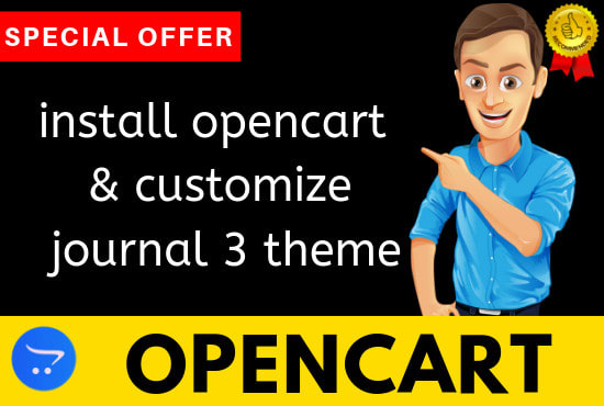 professionally install and customize opencart journal 3 themes for your store