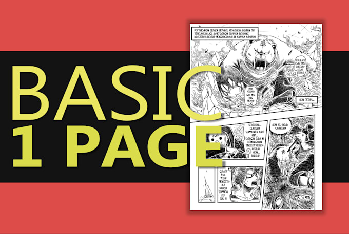 Illustrate a comic or manga with shonen style by Nyongjalu | Fiverr
