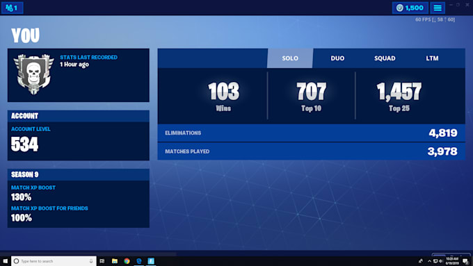 play fortnite with you more then 120 wins
