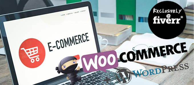 create ecommerce website with wordpress woocommerce