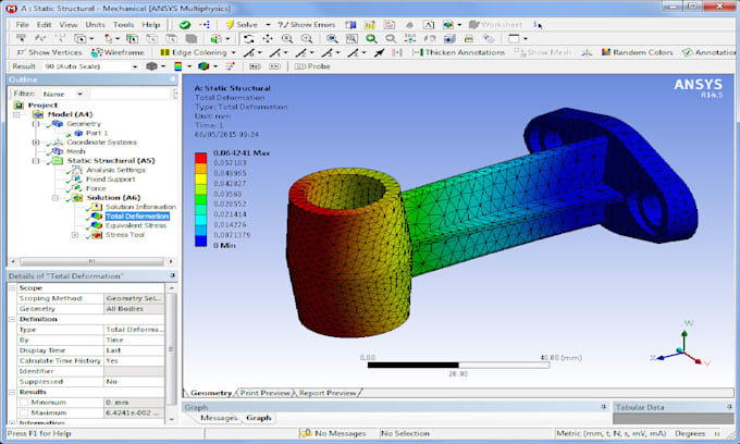 Do simulation of your part or assembly in ansys by Pratikshinde388 | Fiverr