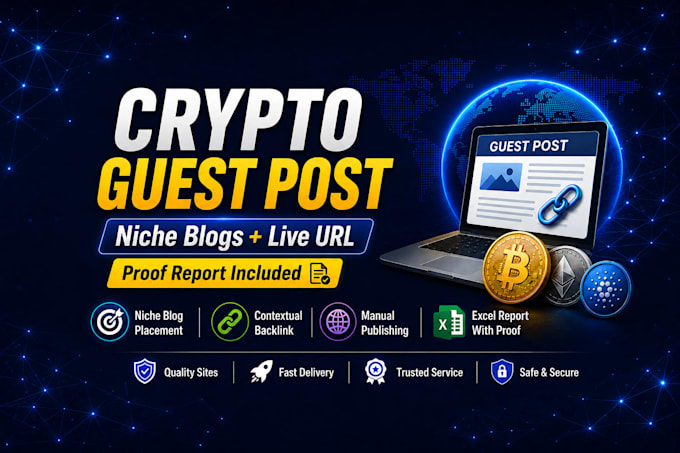 publish crypto guest posts on niche blogs