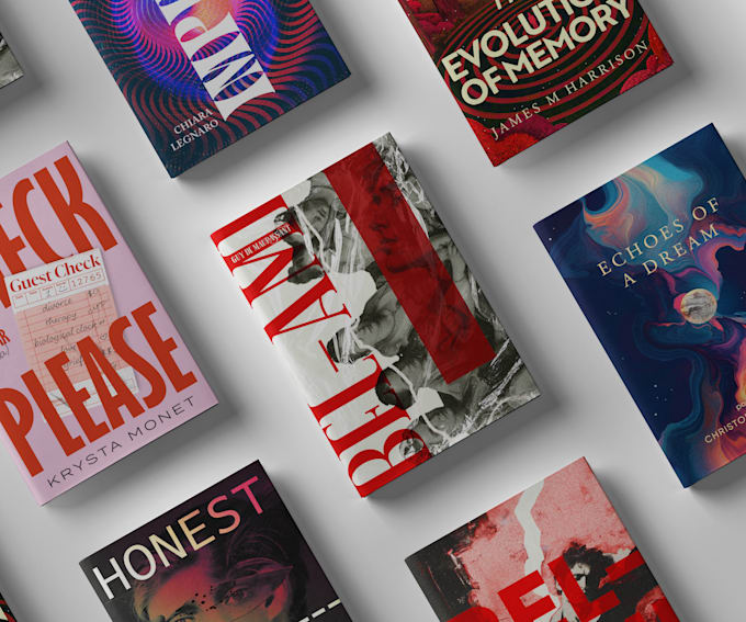 do professional book cover design or kindle cover design