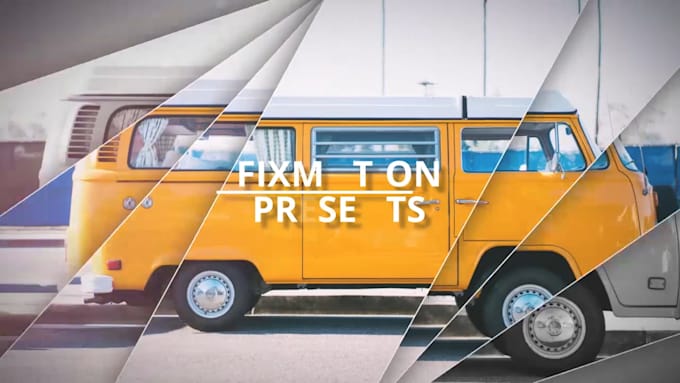 create a professional video, photo slideshow