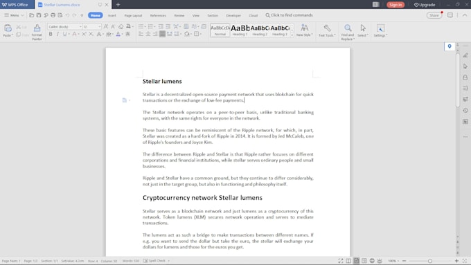 write you an article about cryptocurrency with charts
