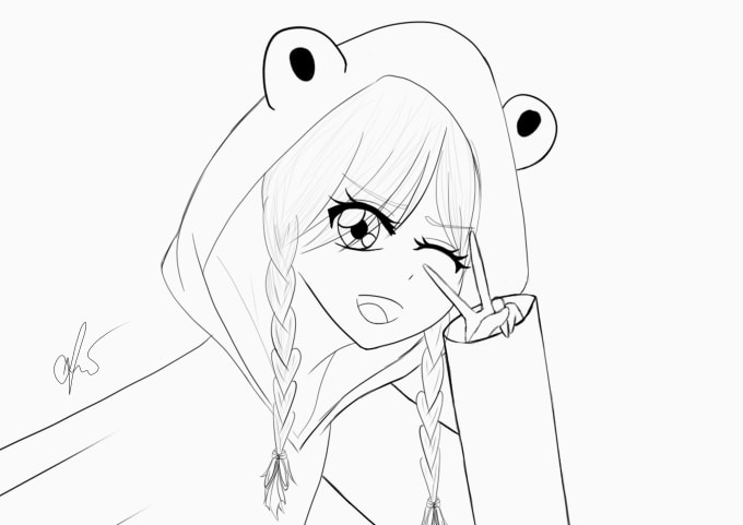 Draw Clean Line Art Of Your Anime Character By Lexa00 Anime (29) by peter pham. draw clean line art of your anime