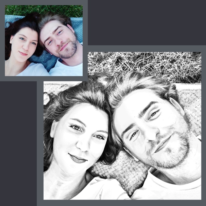 Turn Your Photo Into Pencil Drawing Ii Not Filter Ii By Szybkaiokienko