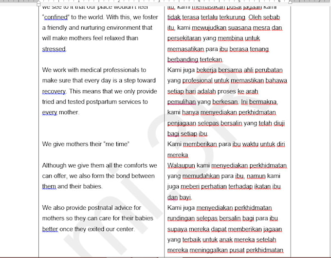 Translate English To Malay By Amirzak Fiverr