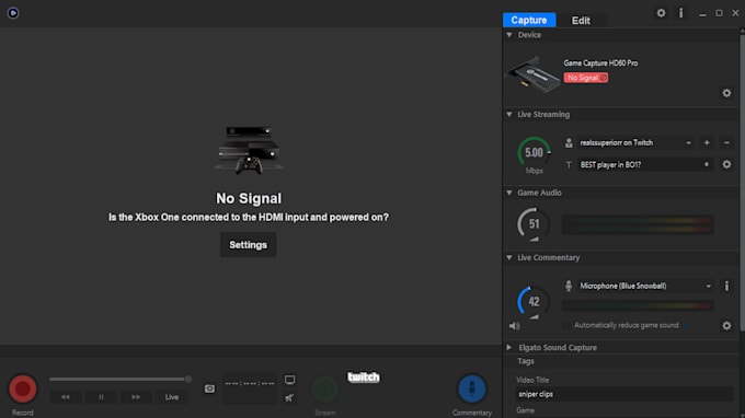 Elgato Game Capture Hd60 2 0 Software Update First Look Impressions Youtube