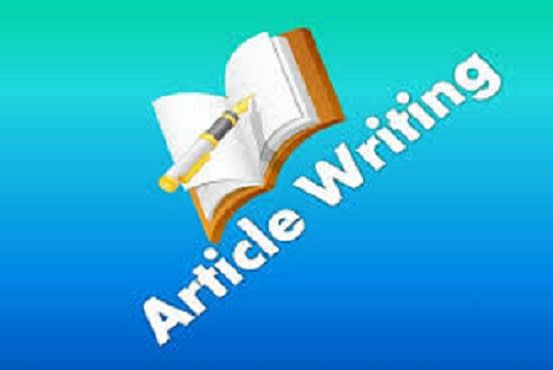 write articles and blogs