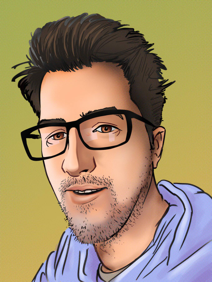 Draw A Digital Caricature By Mazgraphics