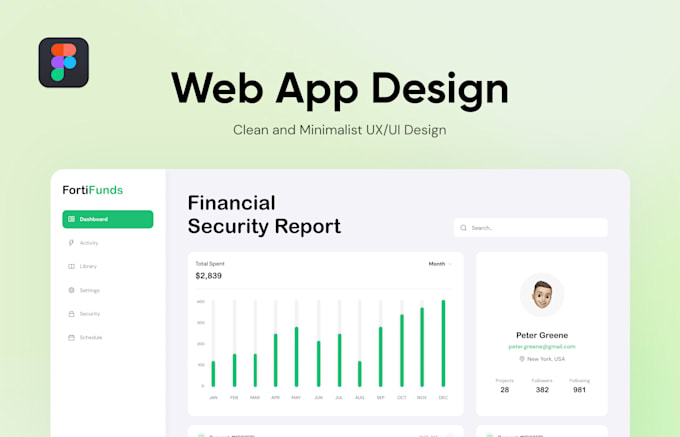 design your web app UI