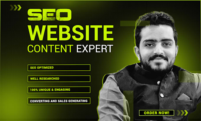 be your SEO website content writer or a copywriter