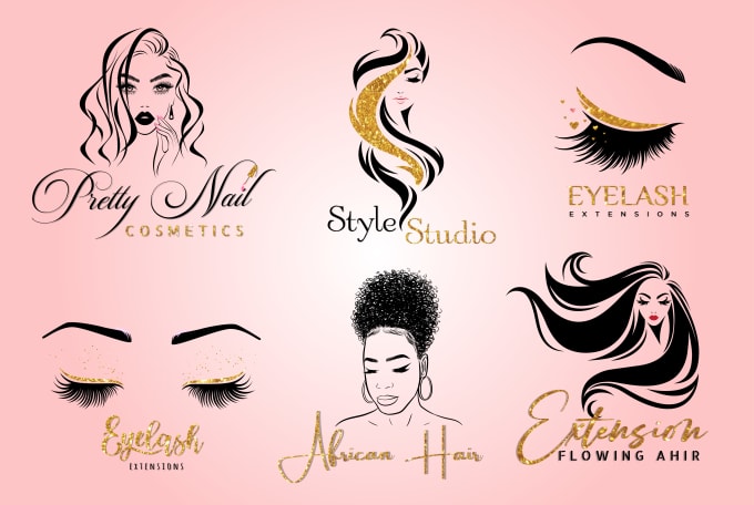 hair product logos