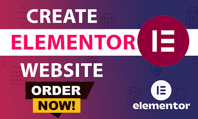 build wordpress website with elementor builder